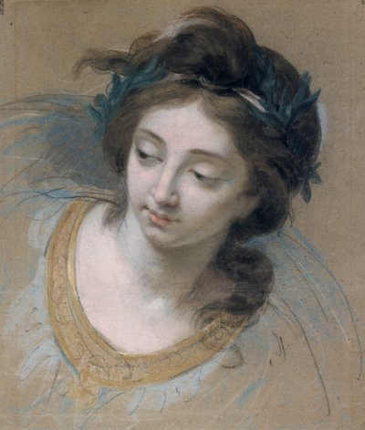 "Głowa kobiety", 1780. autorstwa Marie Louise Élisabeth Vigée Lebrun