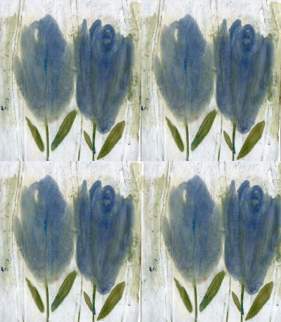 Niebieskie tulipany autorstwa Marina Falco