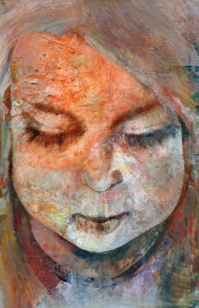 Vultus, 2014 (olej na płótnie) autorstwa Marina Falco