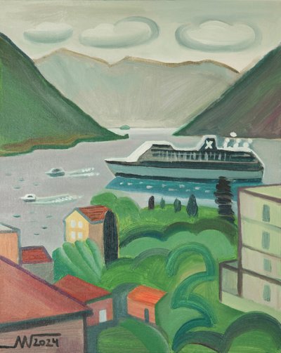 Fjord Cruise Village autorstwa Marina Gorkaeva