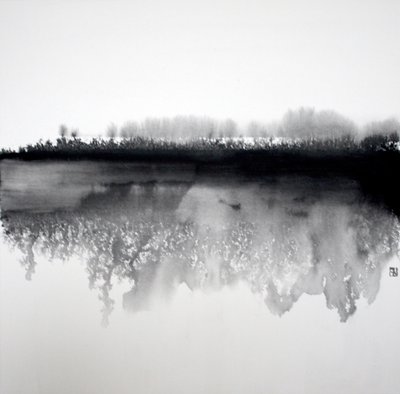 Refleksja w lesie zen autorstwa Marina Nelson