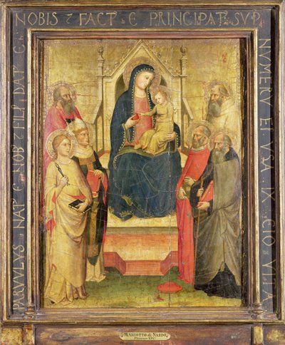 Nieznany obraz autorstwa Mariotto di Nardo