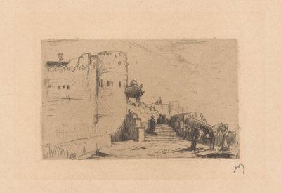Templeturn w Palitana autorstwa Marius Bauer (signed by artist)