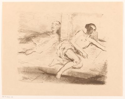 Dwa popychacze opium autorstwa Marius Bauer