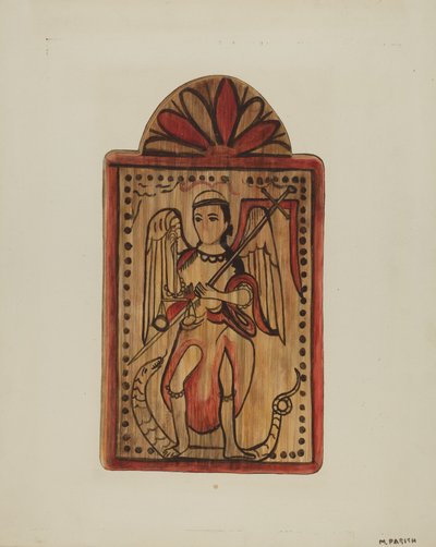Santo św. 1939. autorstwa Marjery Parish