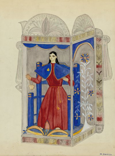 Tin Nicho z Santo Nino, c. 1937. autorstwa Marjery Parish