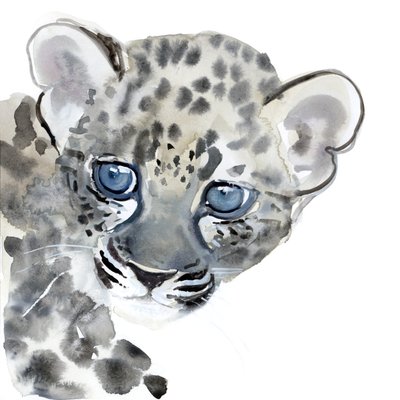 Cub, 2015, (akwarela na papierze) autorstwa Mark Adlington