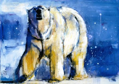 Zorza polarna, 1998 (media mieszane na papierze) autorstwa Mark Adlington