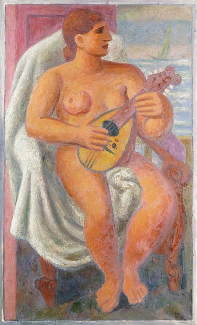 Muzyczny Kąpiący autorstwa Mark Gertler