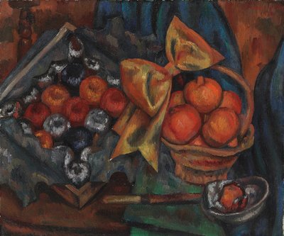 Martwa natura z granatami i owocami autorstwa Mark Gertler