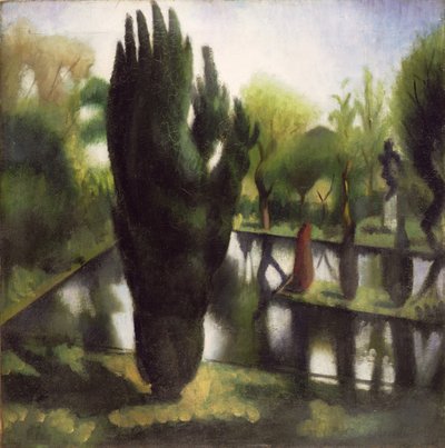 Staw w Garsington autorstwa Mark Gertler