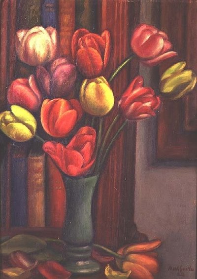 Tulipany autorstwa Mark Gertler