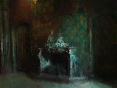 Elvaston Gothic, 2013 (media mieszane) autorstwa Mark Gordon