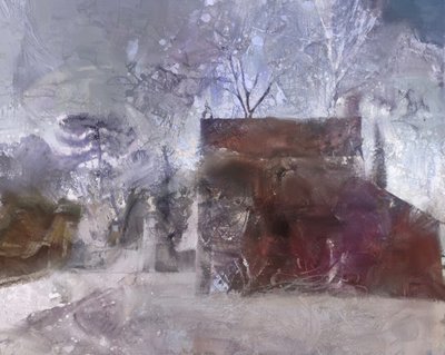 SNOWY DOVECOTE autorstwa Mark Gordon