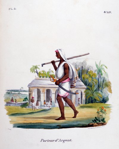 Nosiciel pieniędzy, 1828 autorstwa Marlet et Cie