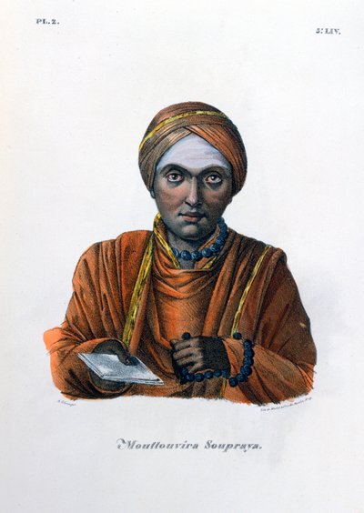 Mouttouvira Soupraya, 1828 autorstwa Marlet et Cie