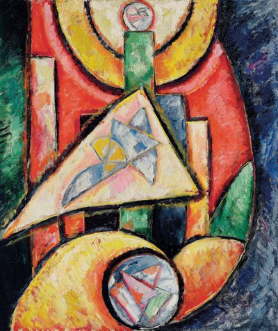 Abstrakcja autorstwa Marsden Hartley