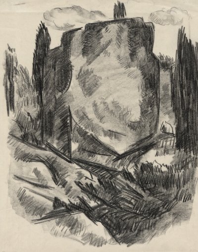 Krajobraz autorstwa Marsden Hartley
