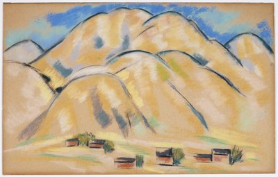 Wzgórza Nowego Meksyku autorstwa Marsden Hartley