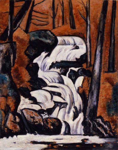 Wodospad Smelt Brook autorstwa Marsden Hartley