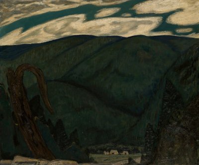 Mroczna góra autorstwa Marsden Hartley