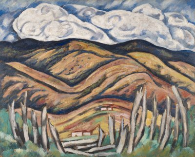 Ostatnia Nowa Anglia - początek Nowego Meksyku autorstwa Marsden Hartley
