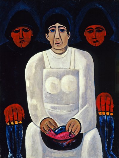 Zagubiony Felice, ok. 1939 (olej na płótnie) autorstwa Marsden Hartley
