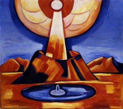 Yliaster (Paracelsus) autorstwa Marsden Hartley