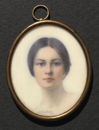Student sztuki z Paryża, 1899. autorstwa Martha S. Baker