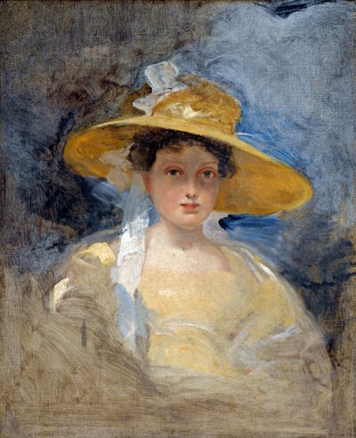 „Portret przyszłej królowej Wiktorii (1819-1901)” (Portret księżniczki Wiktorii, przyszłej królowej Wiktorii) Obraz Martina Archera Shee (1769-1850) autorstwa Martin Archer Shee