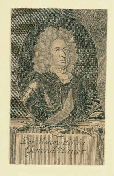 Christian Felix Bauer 1667-1717 autorstwa Martin Bernigeroth