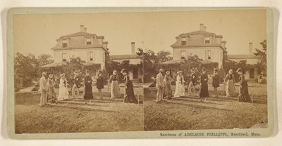 Miejsce zamieszkania Adelaide Phillipps, Marshfield, Mass. autorstwa Martin Chandler