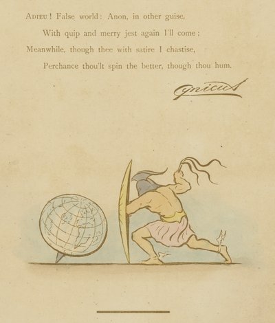 Strona z Satyry Cynikusa autorstwa Martin Cynicus Anderson