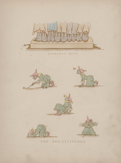 Strona z Humorów Cynikusa (kolorowa grawerunek) autorstwa Martin  Anderson