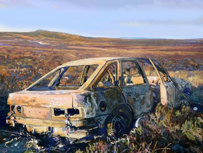 Przechodzenie przez bród autorstwa Martin Decent