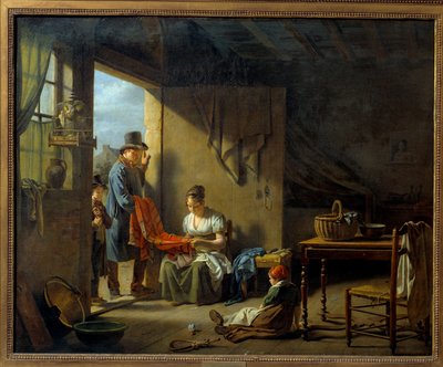Handlarz. Obraz Martina Drollinga (1752-1817) autorstwa Martin Drölling