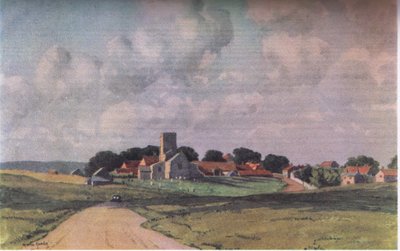 Morstan: wioska w Norfolk (kolorowi członkowie) autorstwa Martin Hardie