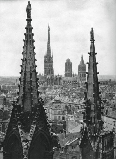 Rouen, Francja, 1937 autorstwa Martin Hurlimann