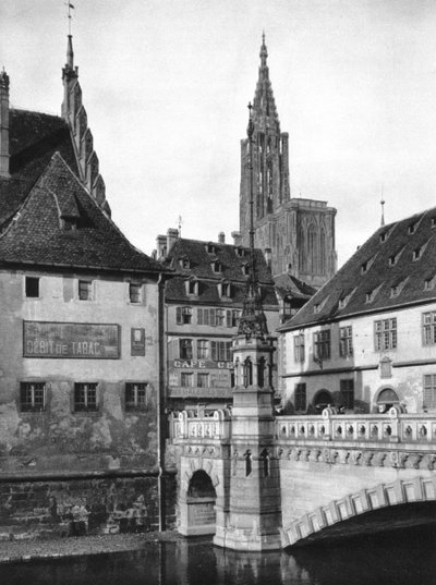 Strasburg, Alzacja, Francja, 1937 autorstwa Martin Hurlimann