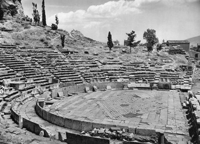 Teatr Dionizosa, Ateny, 1937 autorstwa Martin Hurlimann