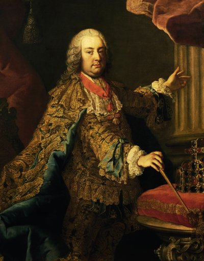 Portret Franciszka I, Świętego Cesarza Rzymskiego (Nancy autorstwa Martin II Mytens or Meytens