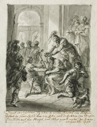 Chrystus ukoronowany cierniem, 1788. autorstwa Martin Johann Schmidt