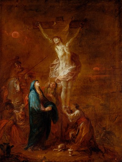 Chrystus na krzyżu autorstwa Martin Johann Schmidt