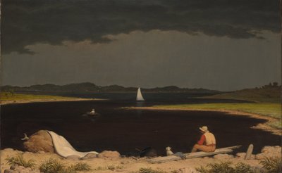 Zbliża się burza z piorunami autorstwa Martin Johnson Heade