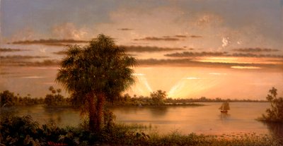 Florida Sunrise autorstwa Martin Johnson Heade