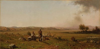 Odpoczynek myśliwych autorstwa Martin Johnson Heade