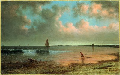 Scena przybrzeżna Nowej Anglii autorstwa Martin Johnson Heade