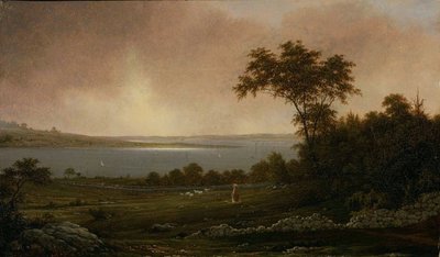 Krajobraz Rhode Island autorstwa Martin Johnson Heade