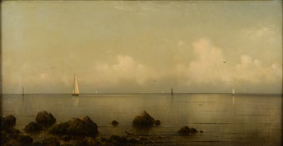 Wyspa naparstka, CT, 1875-1876 autorstwa Martin Johnson Heade