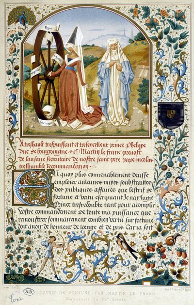 Koło fortuny - Martin Le Franc autorstwa Martin Le Franc